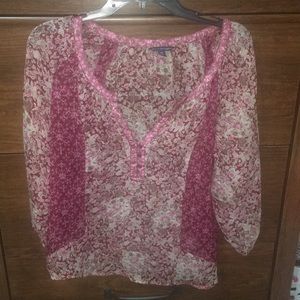 Sheer medium sized blouse